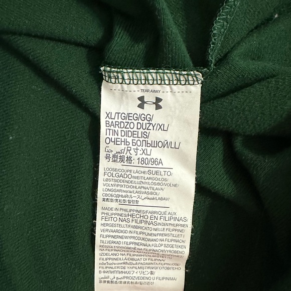Under Armour Men's Forest Green Qualifier Quarter Zip
Size X-Large - Picture 5 of 8